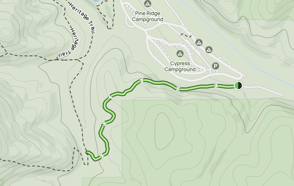 South Park Trail - Cypress Campground - Beavers Bend State Park