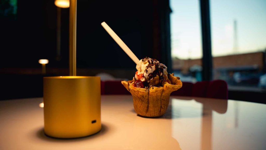 Ice cream at Sloppy Pop's.