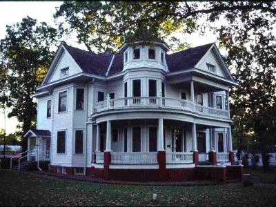 Barnes-Stevenson House historical site in Beavers Bend Oklahoma