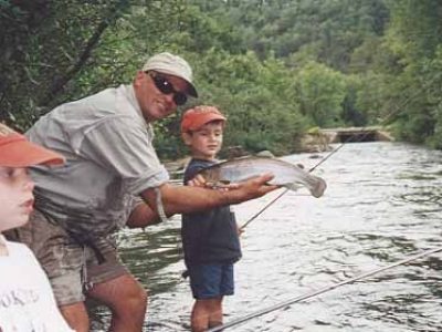 Wright fishing guide service in Beavers Bend Oklahoma