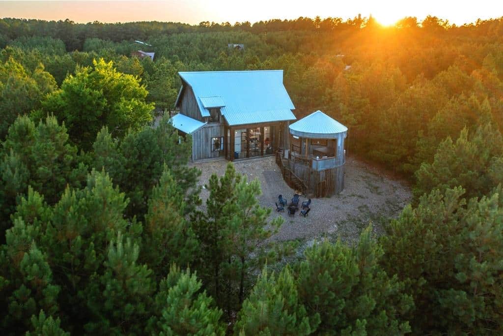 Happily EVEN After Cabin Beavers Bend Cabin Country   New Drone Shot 2 