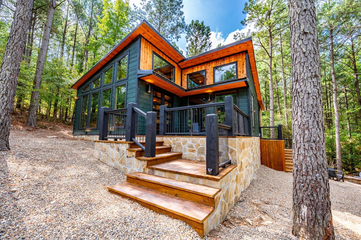 The Honor House - High End Couples Only Retreat - Beavers Bend Cabin ...